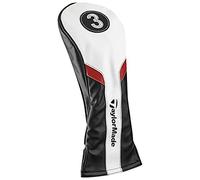 TaylorMade Golf 2017 Golf Club Headcover, Unisex, B1587501, Black|White, L
