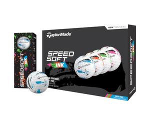 TaylorMade Golf Speed Soft Ink - Confezione multipla di palline da golf