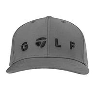 TaylorMade Golf Standard Lifestyle Logo Hat Carbone Medio