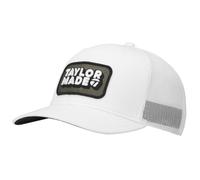 TaylorMade Lifestyle Retro Trucker cap, 2024 Coperchio, Bianco, Etichettalia Unica Unisex-Adulto