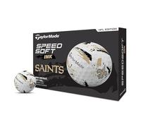 TaylorMade New Orleans Saints Dozzina di Golf Speed Soft Ink NFL