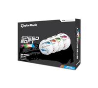 TaylorMade New SpeedSoft Ink 25, confezione multicolore palline da golf