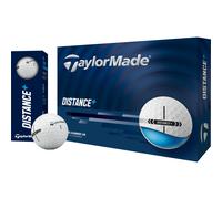 TaylorMade New Distance+ 2025 Palline da Golf (Bianco, Taglia Unica)