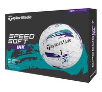 TaylorMade TM26 SpeedSoft Ink - Palline da golf da uomo, confezione da 12 pezzi, colore: blu