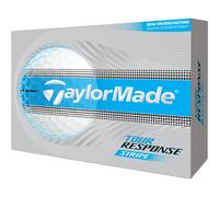 TaylorMade Palline da golf Tour Response Stripe - Confezione da 12, blu