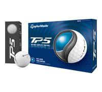 TaylorMade Palline da golf TP5 2024 - confezione da 12 pezzi, bianco
