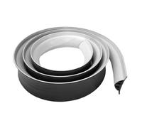 TaylorMade Products Bordo per pontile a Doppio stampaggio di Grado Commerciale White Side Gard, 10' Coil - Protezione per Bacino con sezioni a Parete Pesante - Materiale Doppio Stampato di Grado