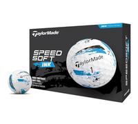 TaylorMade SpeedSoft Ink - Palline da golf da uomo, colore: Blu