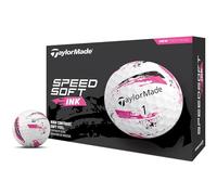 TaylorMade SpeedSoft Ink - Palline da golf da uomo, colore: Rosa