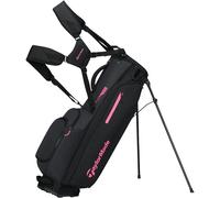 TaylorMade Standbag Flextech, nero/rosa neon