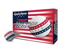 TaylorMade, Tour Response Stripe USA Unisex, Rosso, Bianco e Blu, 20