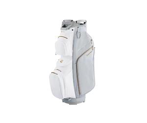 TaylorMade Wahine Cart 24 - Borsa da golf per carrello (bianco/grigio)