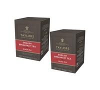 Taylors® | English Breakfast Tè Nero Pieno e Luminoso | Tè Nero Indiano Prima Colazione - 2 x 20 Filtri (100 Gr)