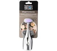 Taylors Eye Witness, cavatappi a spirale, facile da usare, garantisce una rimozione pulita del sughero senza strapparsi, lavabile in lavastoviglie, gadget essenziale per gli amanti del vino, lavanda