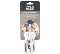 Taylors Eye Witness, cavatappi a spirale, facile da usare, garantisce una rimozione pulita del sughero senza strapparsi, lavabile in lavastoviglie, gadget essenziale per gli amanti del vino, grafite