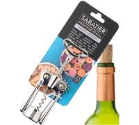 Taylors Eye Witness, cavatappi a spirale, facile da usare, per rimuovere il sughero senza strappi, lavabile in lavastoviglie, accessorio essenziale per gli amanti del vino, cromato