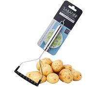 Taylors Eye Witness Sabatier - Schiacciapatate professionale in nylon, antigraffio, per padelle antiaderenti, lavabile in lavastoviglie, anima e manico in acciaio inox, ampia piastra di schiacciamento