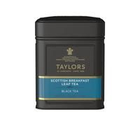 Taylors of Harrogate - Contenitore per tè scozzese con foglie sciolte, 125 g