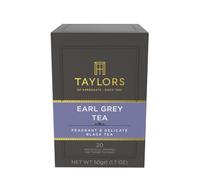 Taylors of Harrogate - Tè Nero Earl Grey in Bustine - Profumato, Delicato e Leggero con Bergamotto - 20 Bustine