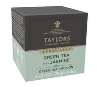 Taylor's of Harrogate Green Tea with Jasmine Leaf Tea 125 g, confezione da 2 (2 x 125 g)