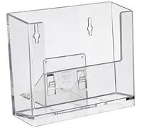 Taymar, espositore per cartoline formato, DIN A6, orizzontale, trasparente