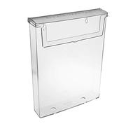 Taymar Porta brochure in formato DIN A4, trasparente, con coperchio, resistente alle intemperie (adatto anche per esterni)