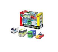 Tayo Little Bus Friends SET 4 pezzi auto giocattolo (Bubba + lucy + Big + Ton...