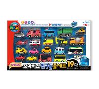 Tayo The Little Bus Friends Special Mini Car Set Completo 19 Pezzi Regalo Gio...