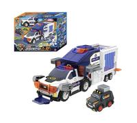 Tayo The Little Bus Rescue SWAT Police Team Trailer Bully Car Play Set Giocat...