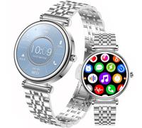 TAYSHILEY Smart Watch da donna con schermo a colori da 1,25 pollici, smartwatch da donna, impermeabile IP67, fitness tracker con cardiofrequenzimetro e monitoraggio del sonno, contapassi