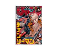 Tayuote Poster con immagine di Chainsaw Man, motivo anime/manga, vintage, per stanza, decorazione artistica da parete per camera da letto, 30 x 45 cm