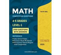 Tayyip Oral Veysel Dereli Kristin Alexhand Math Competition Questio (Tascabile)