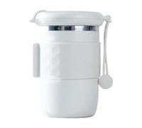 Taza de café con agitación automática - Taza de café eléctrica automática con tapa | Taza de acero inoxidable recargable por USB de 420 ml | Mezcla magnética para cafe, leche, té, chocolate, calice