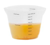 Taza Medidora De Silicona - Tazas Medidoras Para Hornear | Taza Medidora De Silicona Para Cocinar Taza Medidora Flexible De Silicona Para Derretir Mantequilla, Chocolate, Agua