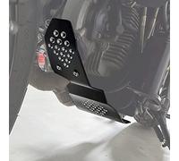 TAZGANTAX Moto Motore inferiore Telaio Protector Skid Plate Bash Guard Compatibile con Monster 795 796 797 Scrambler 400 800 Nightshift Iron Cafe Racer 2015-2022 Accessori (Nero)