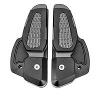 TAZGANTAX Moto Posteriore Passeggero Estensione Pedane Poggiapiedi Pedali Pieghevoli Poggiapiedi per Ves-pa Primavera 125/150 Sprint 125/150 2017 2018 2019 2020 2021 2022 (Titanio)