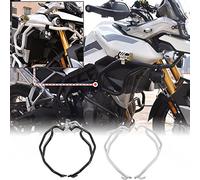 TAZGANTAX Moto Tiger900 Superiore Inferiore Acciaio Crash Bar Freeway Protezione motore Protezione anticaduta Paraurti Compatibile con Tiger 900 Rally/GT/PRO 20-22 Accessori (Upper-Black)