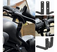 TAZGANTAX Staffa per specchietto retrovisore moto per Rebel 300 500 Manubrio laterale Adattatore per riposizionamento specchio compatibile con Ho-nda Rebel CMX500 CMX300 2017-2024