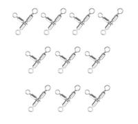 TAZIZI 10pcs 3 Way Swivels, Fishing Rigs Line, Specifica 23