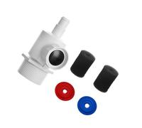 TAZIZI Connettore da parete per piscina, design a clip, per una rapida manutenzione e compatibilità multi-sistema, componente pulitore per piscine
