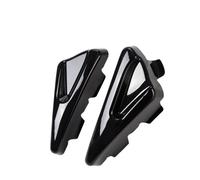 TAZIZI Coppia di coperture laterali per telaio moto, modellate, colore nero | Pannelli laterali della batteria sinistra e destra per copertura del rivestimento di ricambio