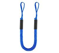 TAZIZI Corda di collegamento Dockside per Piccolo, Blu | Lenza elastica di ormeggio di 2,8 m con le estremità del doppio ciclo per il legame temporaneo