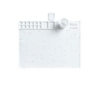 TAZIZI Family Activity - Tappetino da disegno in morbido silicone, colore | Blocco per schizzi per casa, viaggio, morbido al tatto, pieghevole, portatile, per giocare con calma, attività in famiglia