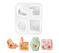 TAZIZI Home Pour Casting Stampo, B | Tavola in silicone per progetti in gesso in resina, forma di rilascio della forma, preferita dal creatore