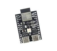 TAZIZI IoT Prototipazione Board WiFi BLE 5.0 Due Tipo-c CH340 Lampeggiante | Piattaforma incorporata di pratica dell'hardware di apprendimento della luce di colore delle etichette di Pin dei