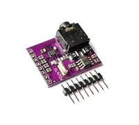 TAZIZI Modulo sintonizzatore radio FM microcontrollore Si4703 con controllo | Suono incorporato per ambienti di lavoro elettronici e esperimenti di ricevitori 2,93 cm / 1,15 pollici x 2,24 cm / 0,88