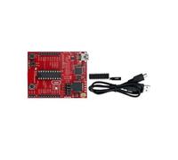 TAZIZI Scheda di sviluppo compatta per la pratica di laboratorio embedded | Scheda di programmazione USB con espansione intestazione, LED integrati, controllo dei pulsanti e accesso DIP