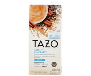 TAZO Skinny Chai Tea Latte concentrato, 32 once