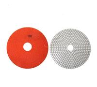 TAZYYZUU 1 pz 8 Pollici 200 mm Bagnato Granito Diamante lucidatura tamponi for levigatrice for Cemento Marmo controsoffitto Pavimento Vetro Quarzo Disco abrasivo lucidante(Grit 300)