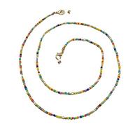 TAZYYZUU Fermaocchiali Collana con Occhiali e Catena a Mascherina Colorata da Donna(D)